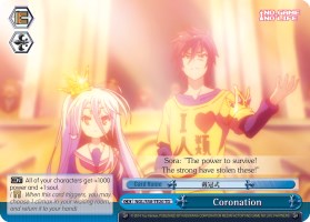 Coronation (NGL/S58-TE20 TD) [No Game No Life]