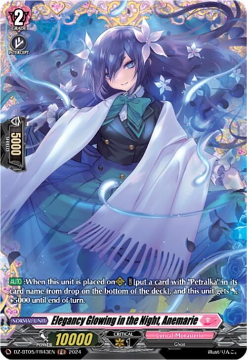 Elegancy Glowing in the Night, Anemarie (DZ-BT05/FR43EN) [Omniscient Awakening]