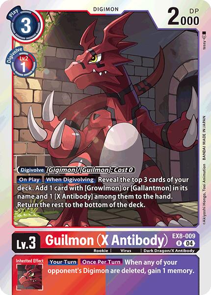 Guilmon (X Antibody) [EX8-009] [Chain of Liberation]