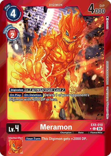 Meramon [EX8-010] (Limited Foil) [Chain of Liberation]