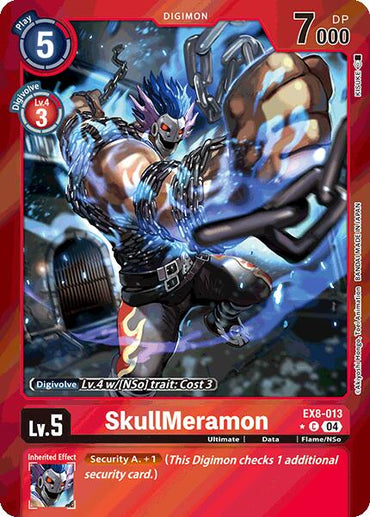 SkullMeramon [EX8-013] (Limited Foil) [Chain of Liberation]