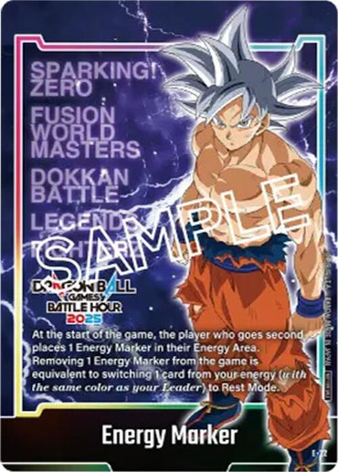 Energy Marker (Dragon Ball Games Battle Hour 2025 Promo Card Set) (E-22) [Fusion World Energy Markers]
