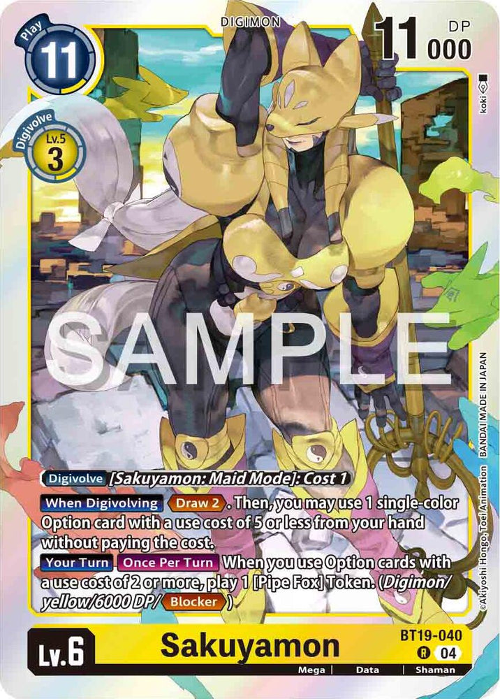 Sakuyamon [BT19-040] [Release Special Booster 2.0]