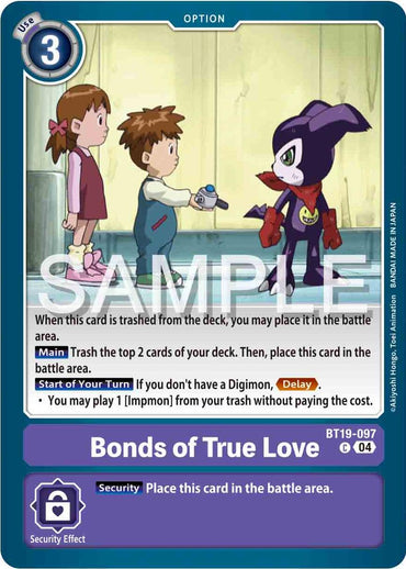 Bonds of True Love [BT19-097] [Release Special Booster 2.0]