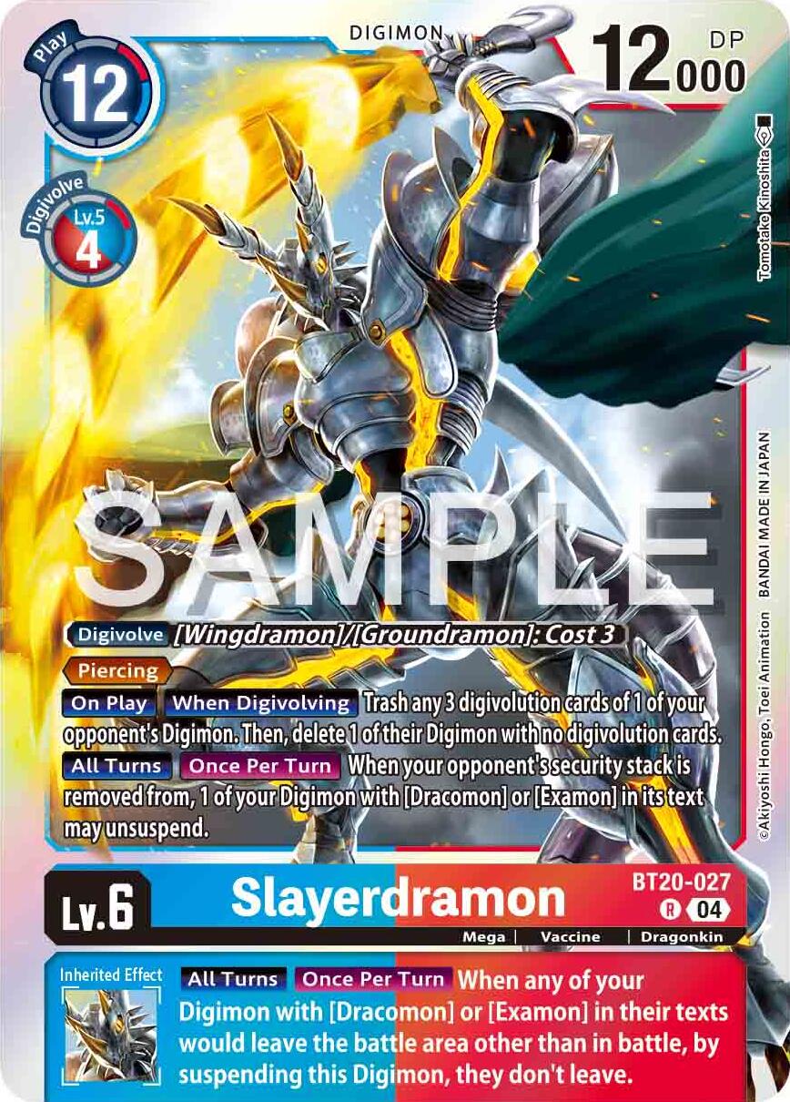 Slayerdramon [BT20-027] [Release Special Booster 2.0]