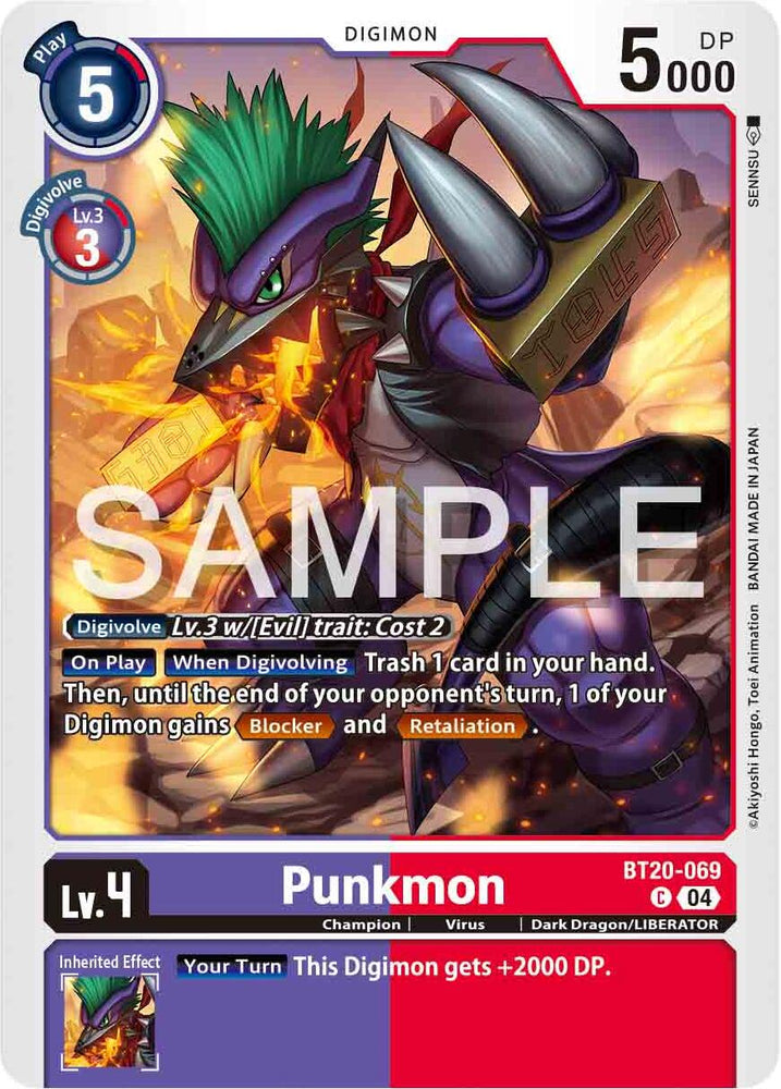 Punkmon [BT20-069] [Release Special Booster 2.0]