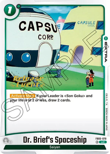 Dr. Brief's Spaceship [New Adventure Release Event Cards]