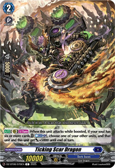 Ticking Scar Dragon (DZ-BT06/079EN) [Generation Dragenesis]