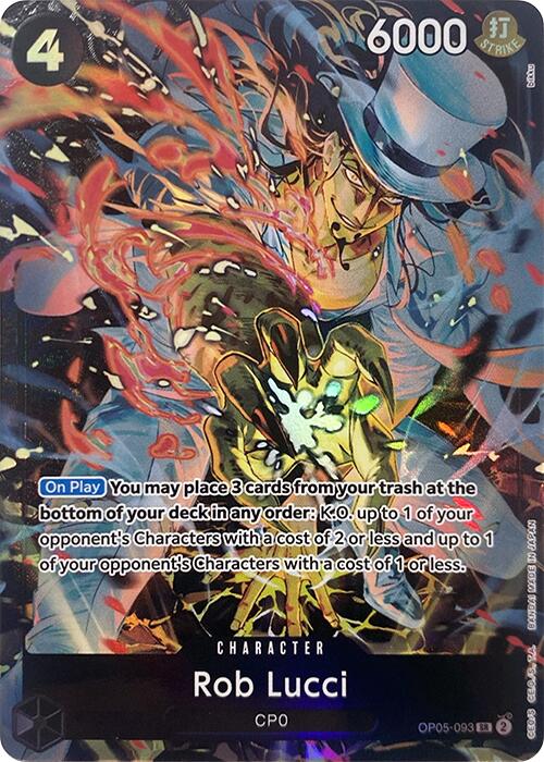 one piece card game lucci One Piece Emperors in the New World Common Rob Lucci Op09-038