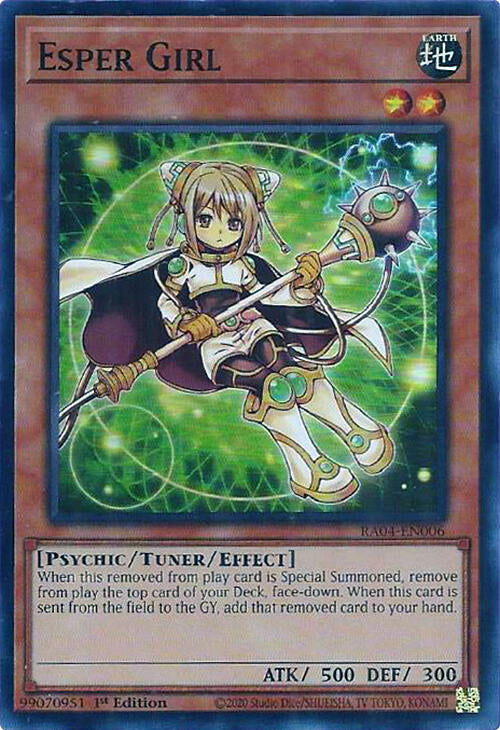 Esper Girl [RA04-EN006] Super Rare