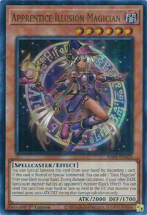 Apprentice Illusion Magician [RA04-EN023] Ultra Rare