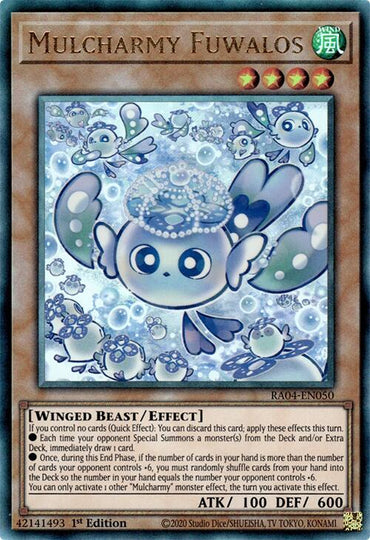 Mulcharmy Fuwalos [RA04-EN050] Prismatic Ultimate Rare