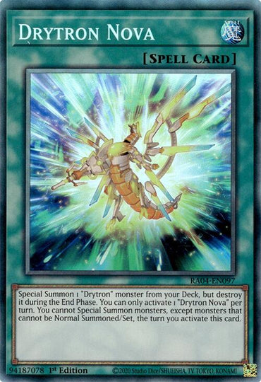 Drytron Nova [RA04-EN097] Prismatic Collector's Rare