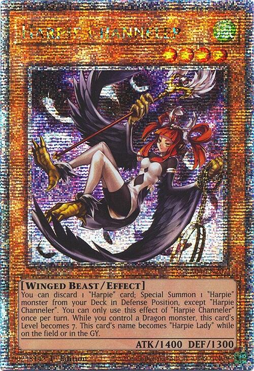 Harpie Channeler [RA04-EN207] Quarter Century Secret Rare