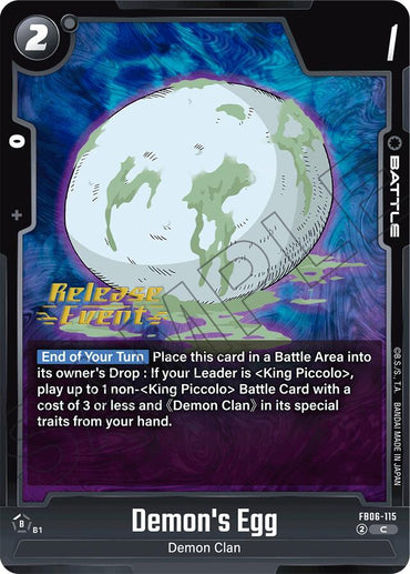 Demon's Egg [Rivals Clash Release Event Cards]