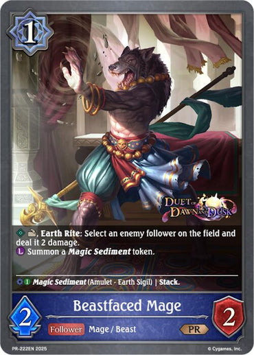 Beastfaced Mage (PR-222EN) [Promotional Cards]
