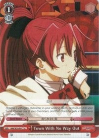 Town With No Way Out (MM/W35-E077 U) [Puella Magi Madoka Magica the Movie -Rebellion-]