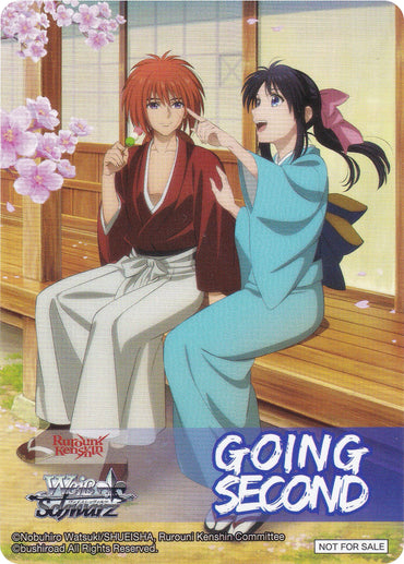 Going Second (Days of Fluttering Sakura, Kenshin Himura Kaoru Kamiya) [Rurouni Kenshin]