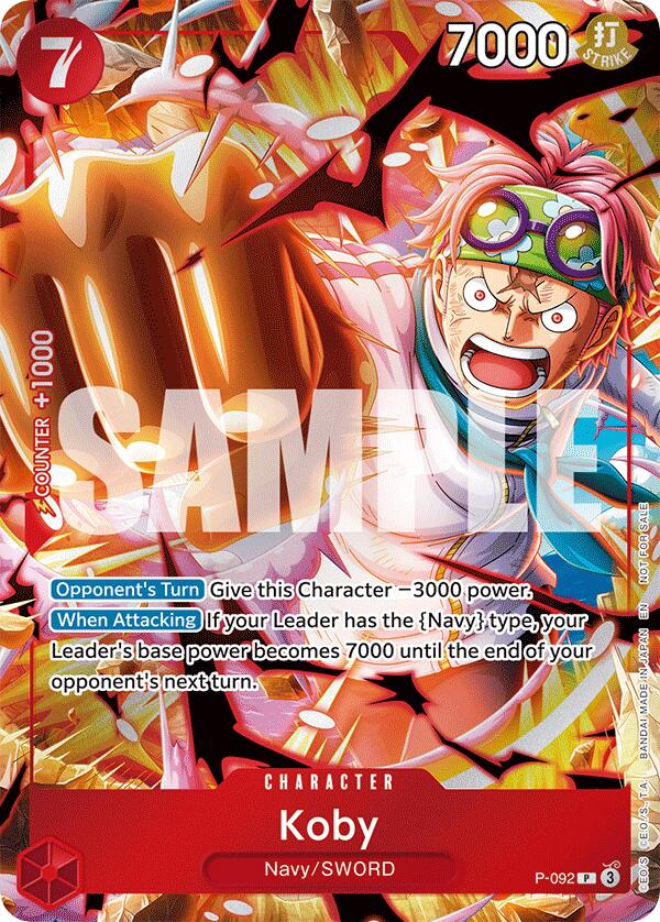 Koby (Event Pack Vol. 7) [One Piece Promotion Cards]