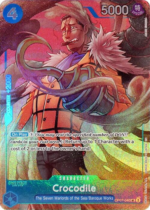 Crocodile (Seven Warlords of the Sea Binder Set) [One Piece Promotion Cards]