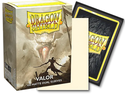 Dragon Shield: Standard 100ct Sleeves - Valor (Dual Matte)