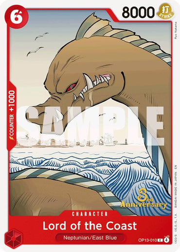 Lord of the Coast [Carrying On His Will: 3rd Anniversary Tournament Cards]