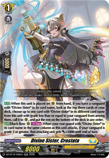 Divine Sister, Crostata (DZ-BT12/036EN) [Chasm of Lost Souls]
