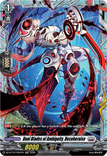 Dual Blades of Ambiguity, Decoheraise (DZ-BT12/FR24EN) [Chasm of Lost Souls]