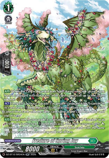 Fredure of Spring Joy (DZ-BT12/SR34EN) [Chasm of Lost Souls]