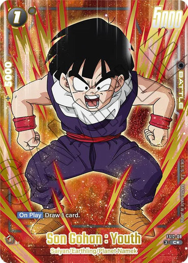 Son Gohan : Youth (FS12-08) (Gold) [Starter Deck EX: The Beat of Ki]