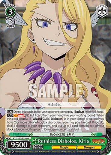 Ruthless Diabolos, Kiria (FT/S120-E036 U) [FAIRY TAIL 100 YEARS QUEST]
