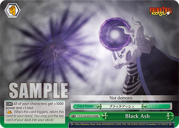 Black Ash (FT/S120-E051R RRR) [FAIRY TAIL 100 YEARS QUEST]