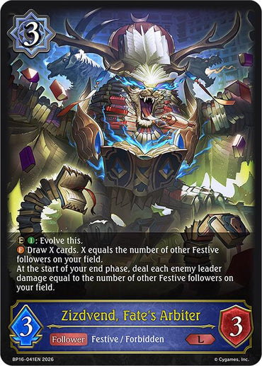 Zizdvend, Fate's Arbiter (BP16-041EN) [New World Genesis]