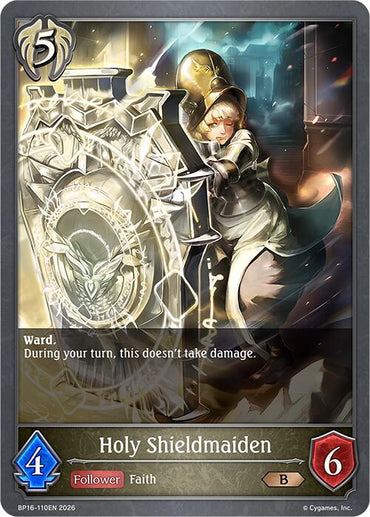 Holy Shieldmaiden (BP16-110EN) [New World Genesis]