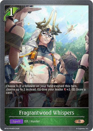 Fragrantwood Whispers - P04 (Foil) (BP16-P04EN) [New World Genesis]