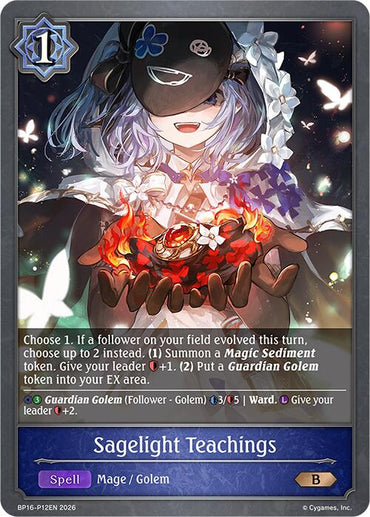 Sagelight Teachings - P12 (Foil) (BP16-P12EN) [New World Genesis]