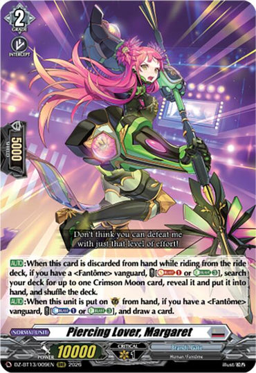 Piercing Lover, Margaret (DZ-BT13/009EN) [Parallactic Clash]