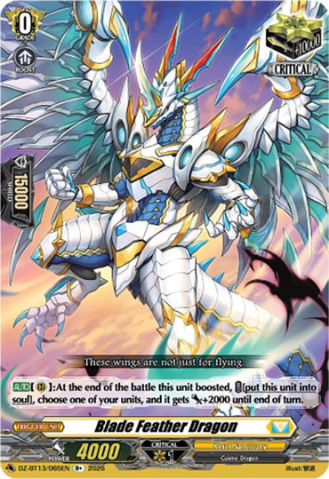 Blade Feather Dragon (DZ-BT13/065EN) [Parallactic Clash]
