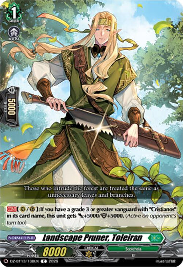 Landscape Pruner, Toleiran (DZ-BT13/138EN) [Parallactic Clash]