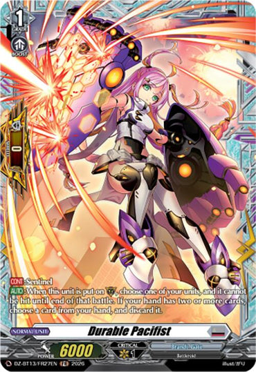 Durable Pacifist (DZ-BT13/FR27EN) [Parallactic Clash]