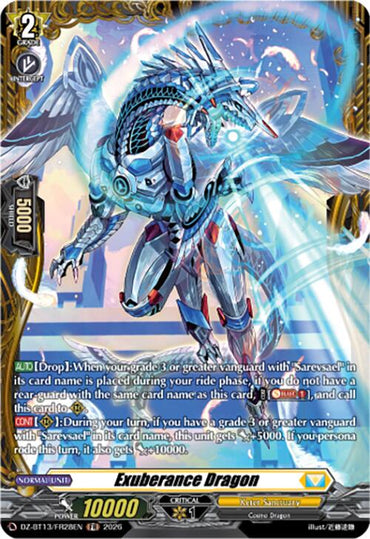Exuberance Dragon (DZ-BT13/FR28EN) [Parallactic Clash]