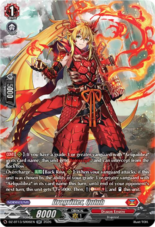 Dragritter, Qutub (DZ-BT13/SR06EN) [Parallactic Clash]
