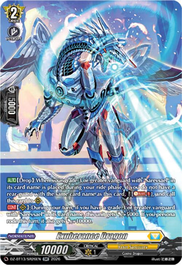 Exuberance Dragon (DZ-BT13/SR26EN) [Parallactic Clash]