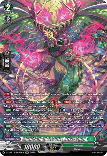 Mythisch of Eternity, Nilsveiggr (DZ-BT13/SR32EN) [Parallactic Clash]
