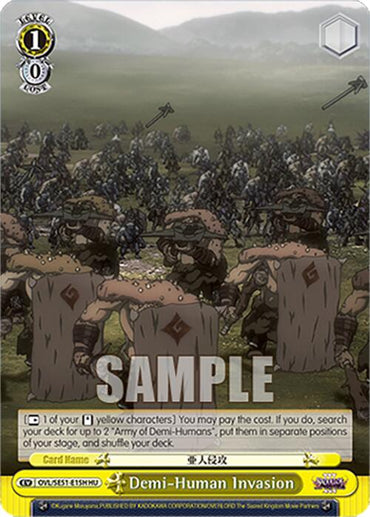 Demi-Human Invasion (OVL/SE51-E15H HU) [Nazarick: Tomb of the Undead Vol.3 Extra Booster]