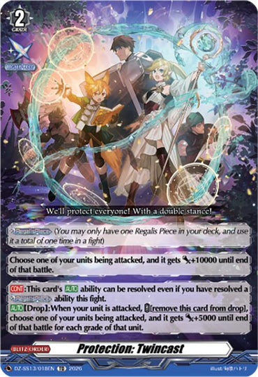 Protection: Twincast (DZ-SS13/018EN) [Blaster Blade Start Deck]
