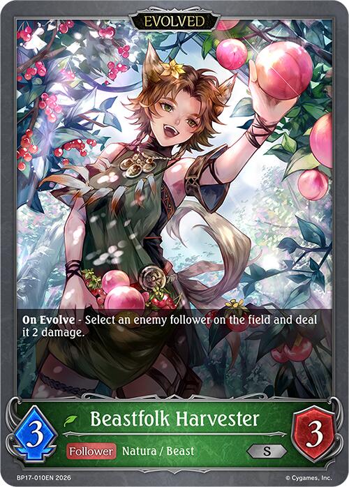 Beastfolk Harvester (Evolved) (BP17-010EN) [Convergent Destinies]