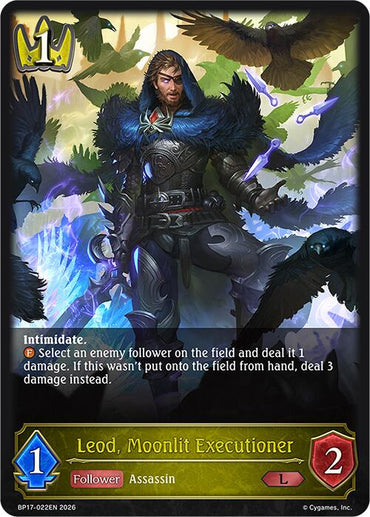 Leod, Moonlit Executioner (BP17-022EN) [Convergent Destinies]