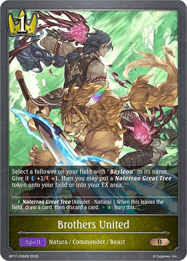 Brothers United (BP17-036EN) [Convergent Destinies]