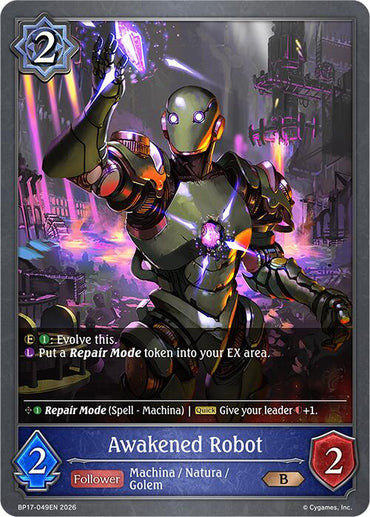 Awakened Robot (BP17-049EN) [Convergent Destinies]